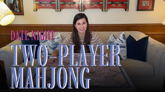 Date Night Mahjong | How to Mahj with Two Players, Siamese Mahjong