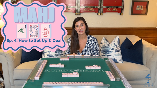 How to Set Up American Mahjong & Deal | Mahj 101 Ep. 4 (Walls, Dice & East Seat)