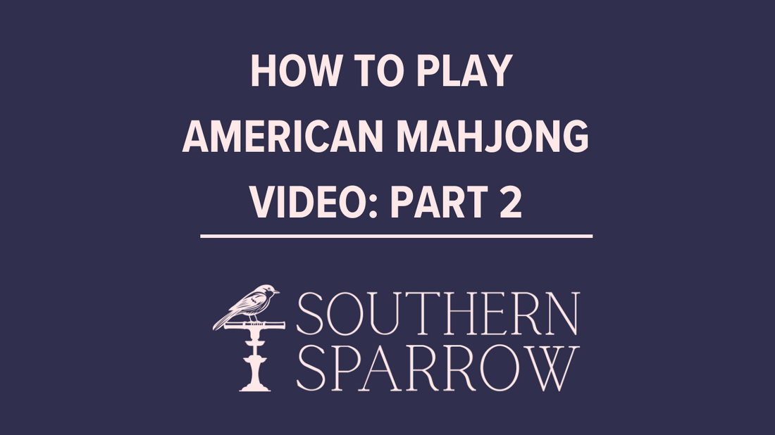 How to Play Mahjong Video Series: How to Read and Play the NMJL Card (American Mah Jongg)