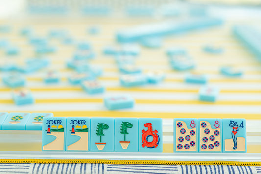 Inside the Riviera Jet Set: Tile Artwork Tour, Design Inspiration & New Mahjong Accessories