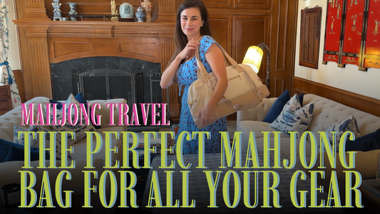Introducing the Perfect Mahjong Travel Bag!