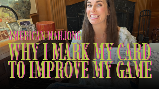 Why I Mark My NMJL Card After Winning a Hand to Improve my Mahjong Game
