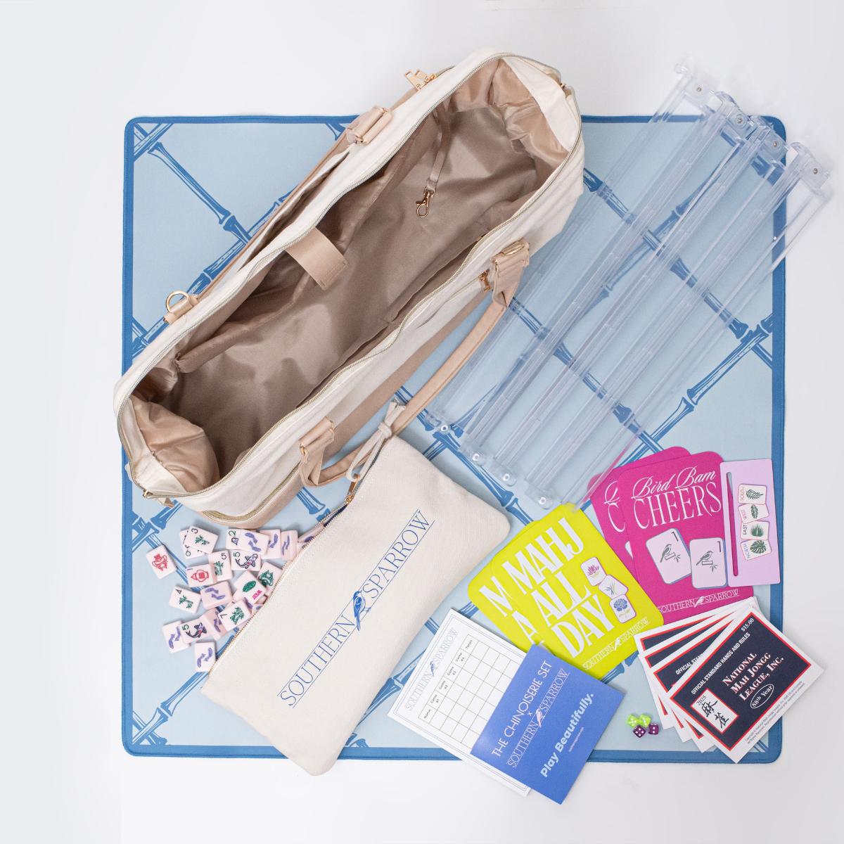 MAHJONG WEEKENDER CARRY-ALL BAG
