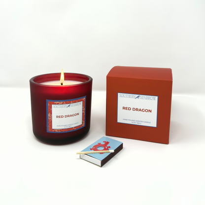 RED DRAGON CANDLE