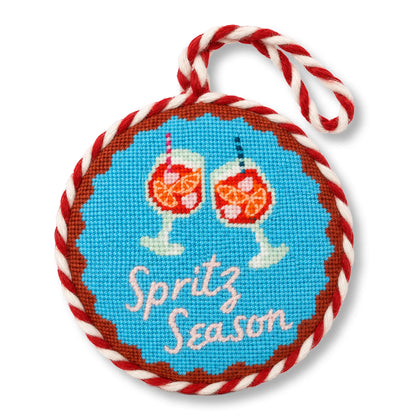 Needlepoint Ornament - Spritz Season