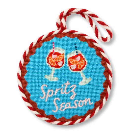 Needlepoint Ornament - Spritz Season