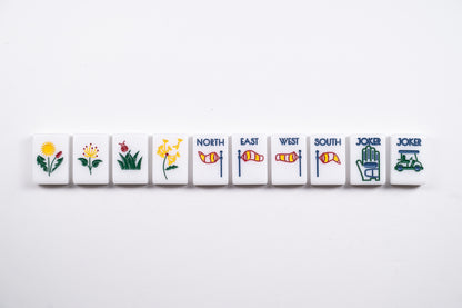 THE COUNTRY CLUB SET -  MAHJONG TILES:  WINNING WHITE