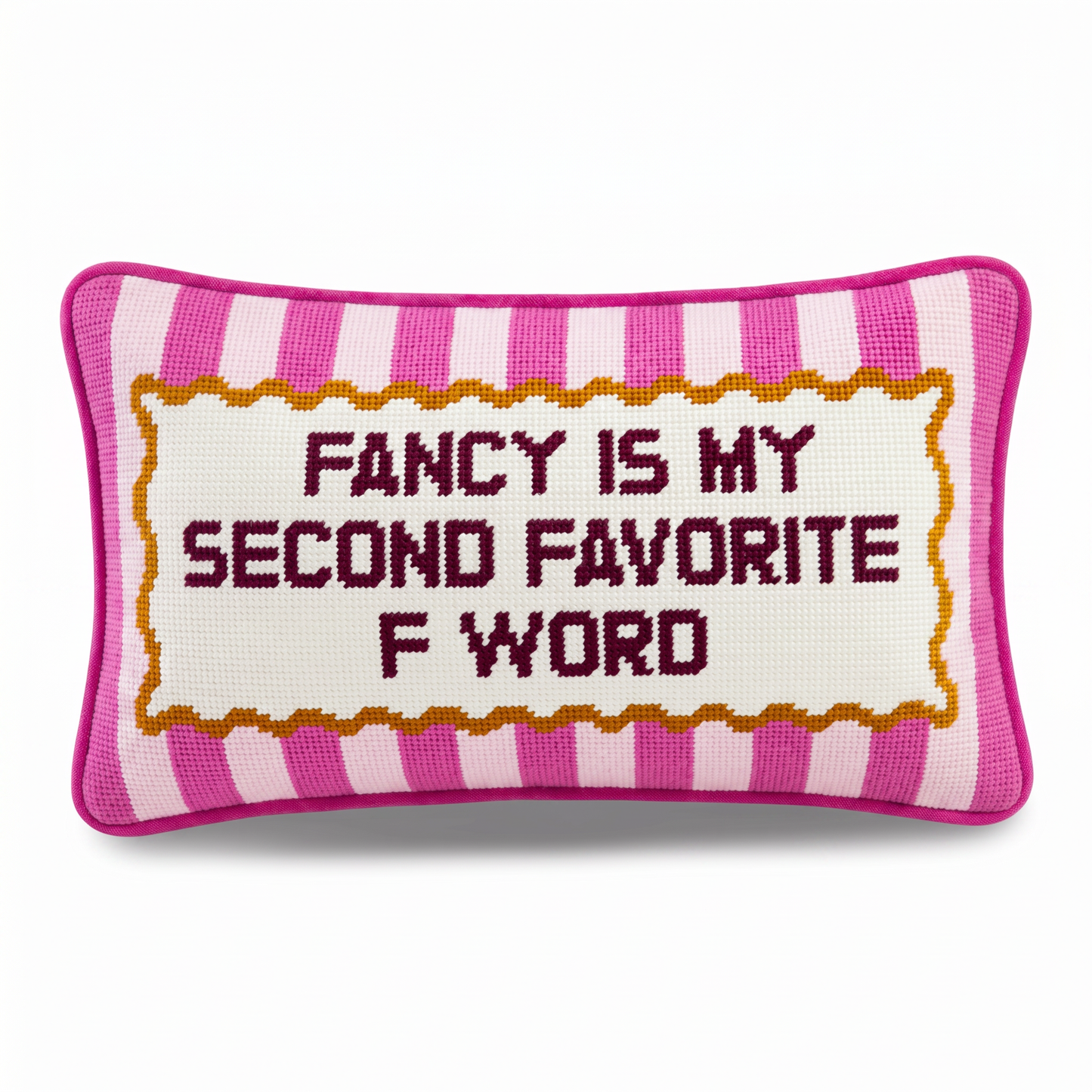 Fancy Needlepoint Pillow