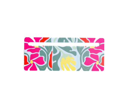 Funky Flowers Pastel Blue Line Marker™
