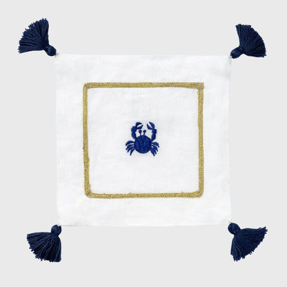 Crab cocktail napkins