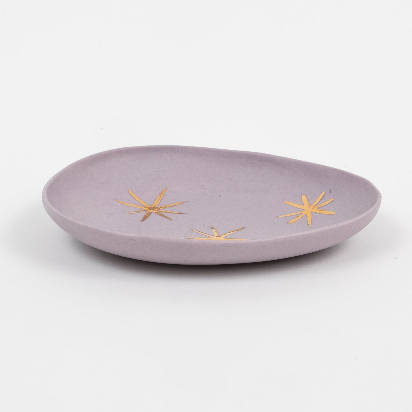 Star Porcelain Dice Dish, Lilac