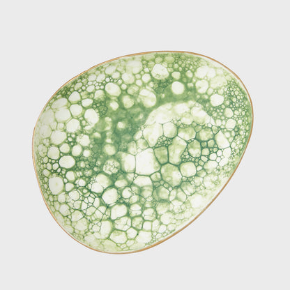 Bubble Glaze Porcelain Dice Dish