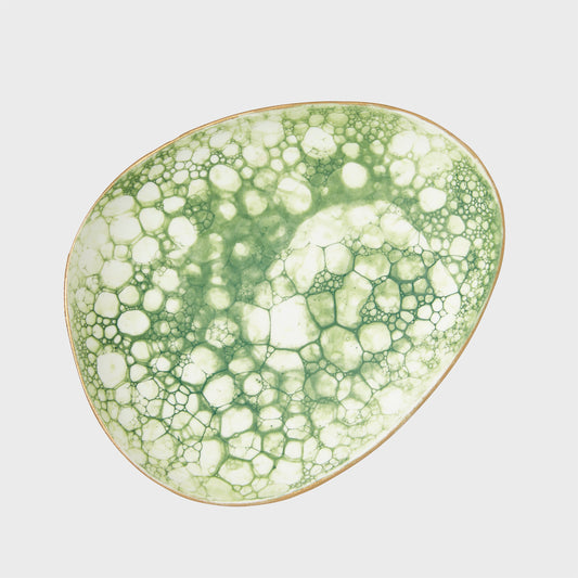 Bubble Glaze Porcelain Dice Dish