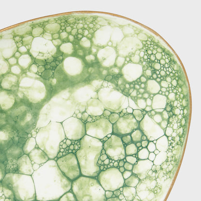Bubble Glaze Porcelain Dice Dish