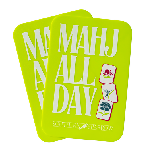 Mahjong Shuffler Set for Mahjong Tiles Mahj All Day, Green Shuffler, Shuffle Card