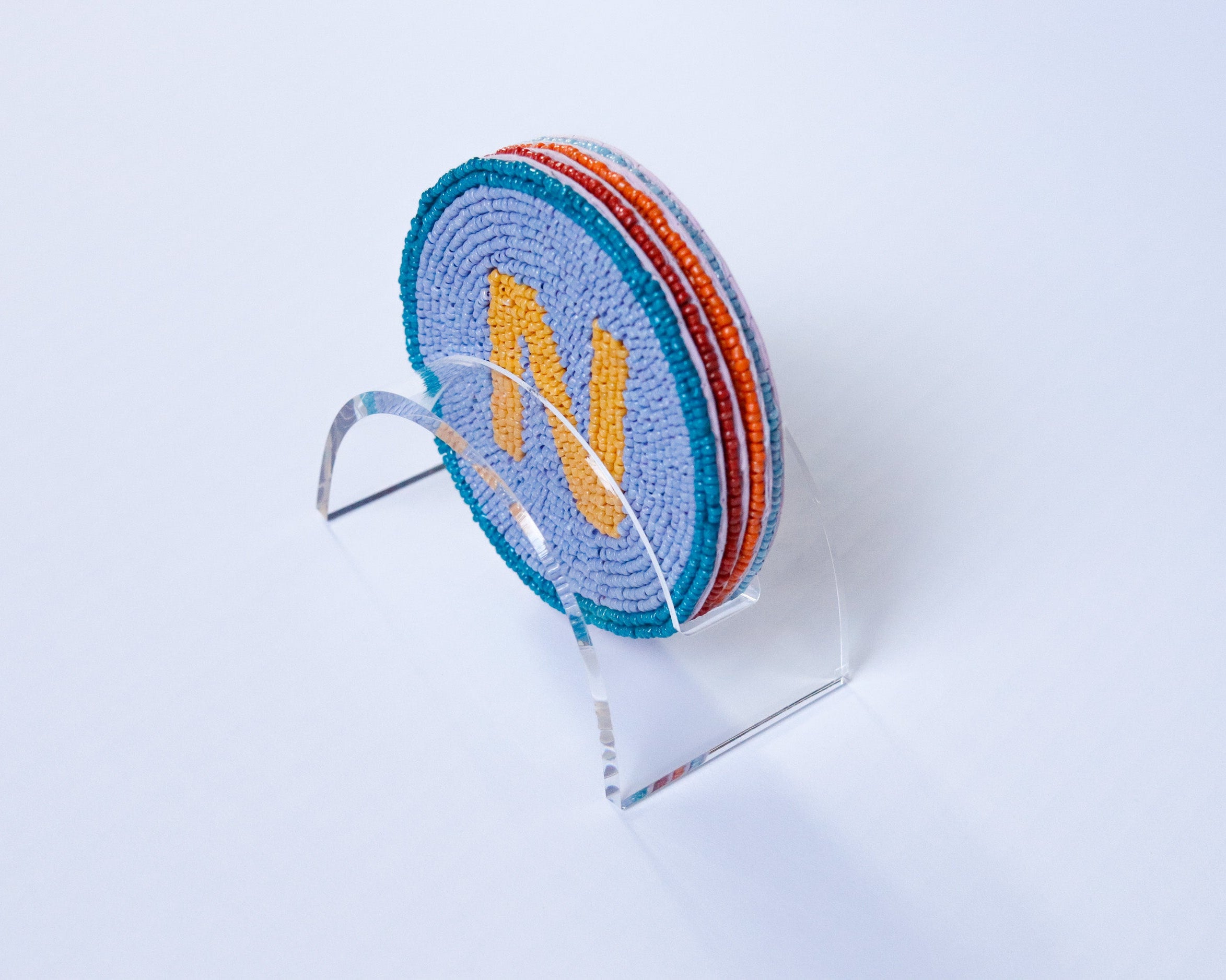 Acrylic Coaster Display for Round Coasters – Southern Sparrow