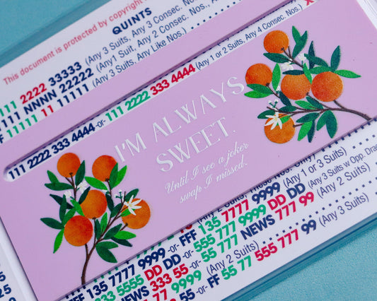 Pastel Purple Always Sweet Until I Miss A Joker Swap Line Marker™