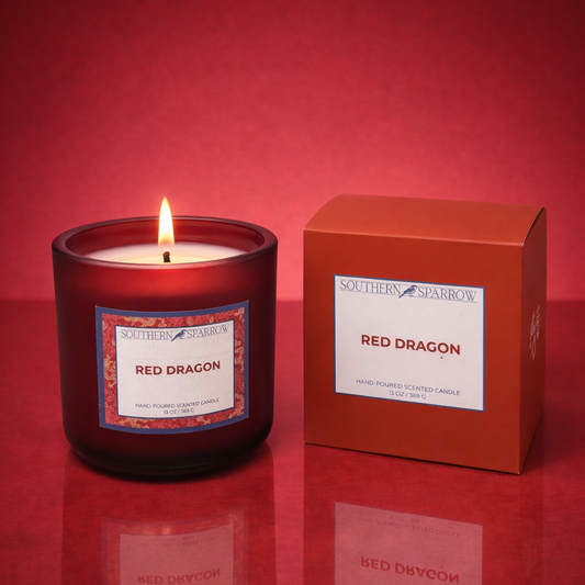 RED DRAGON CANDLE