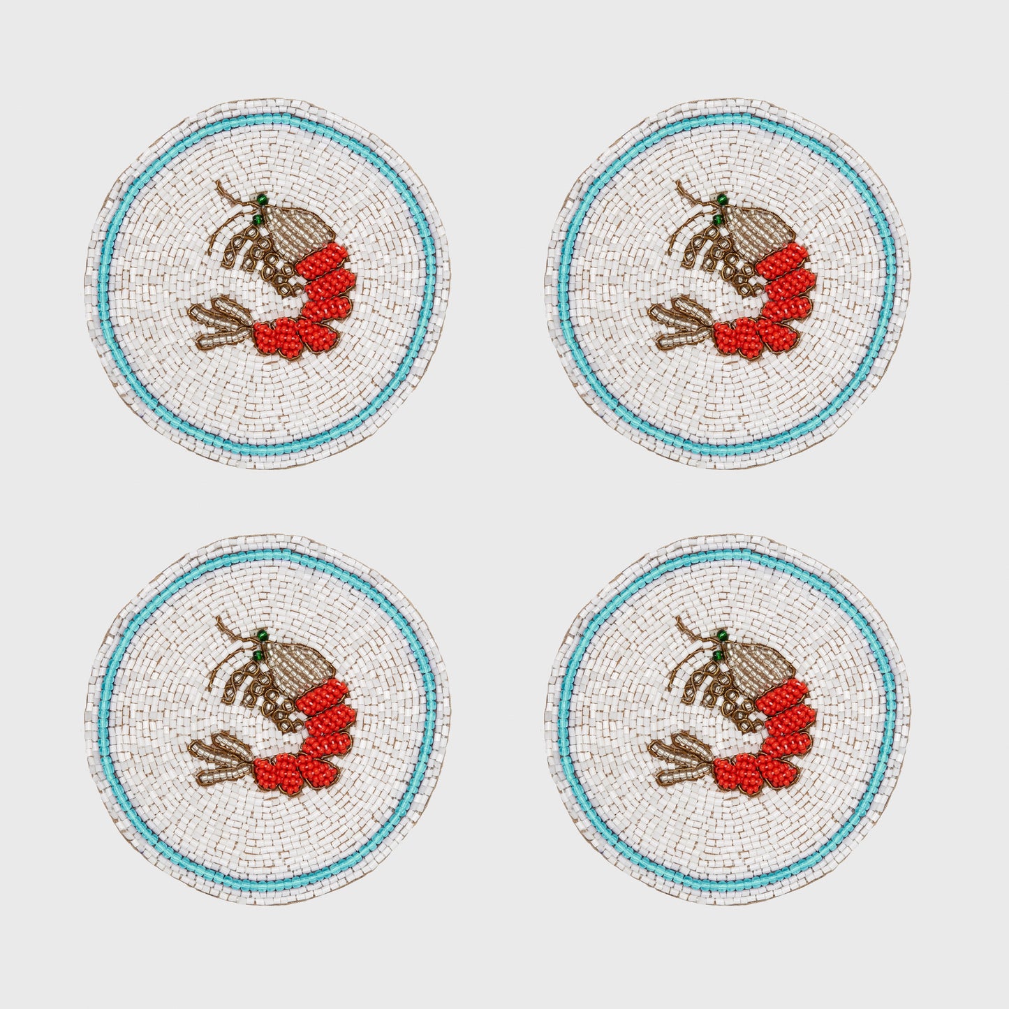 Shrimp coasters