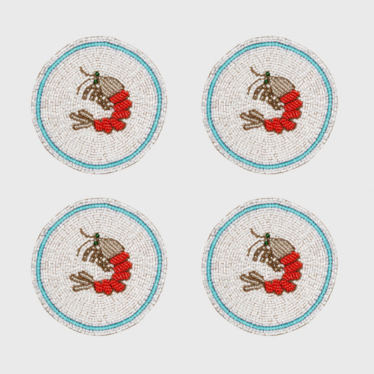 Shrimp coasters