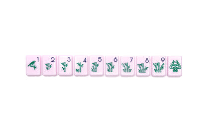 Pretty Mahjong Tiles - Pink Mahjong Set - American Mahjong Line - Affordable Custom Mahjong Tiles