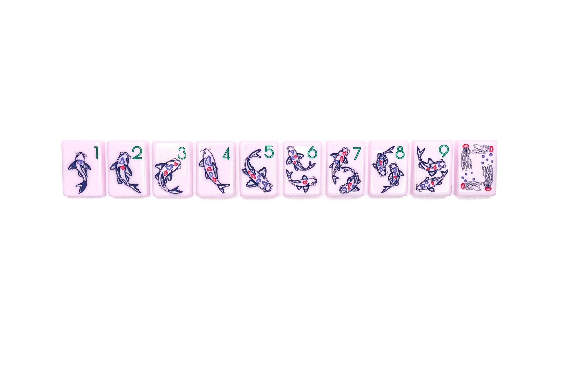 Pretty Mahjong Tiles - Pink Mahjong Set - American Mahjong Line - Affordable Custom Mahjong Tiles