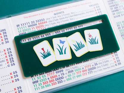 MAHJONG LINE MARKER -  GOLF GRASSES IN GREEN