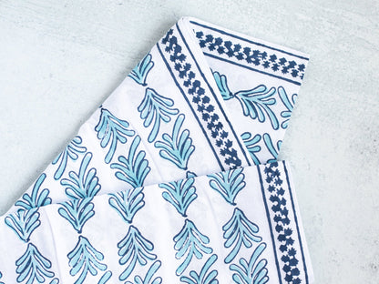 Table Throw - Palmetto, Uniform Blue & Navy