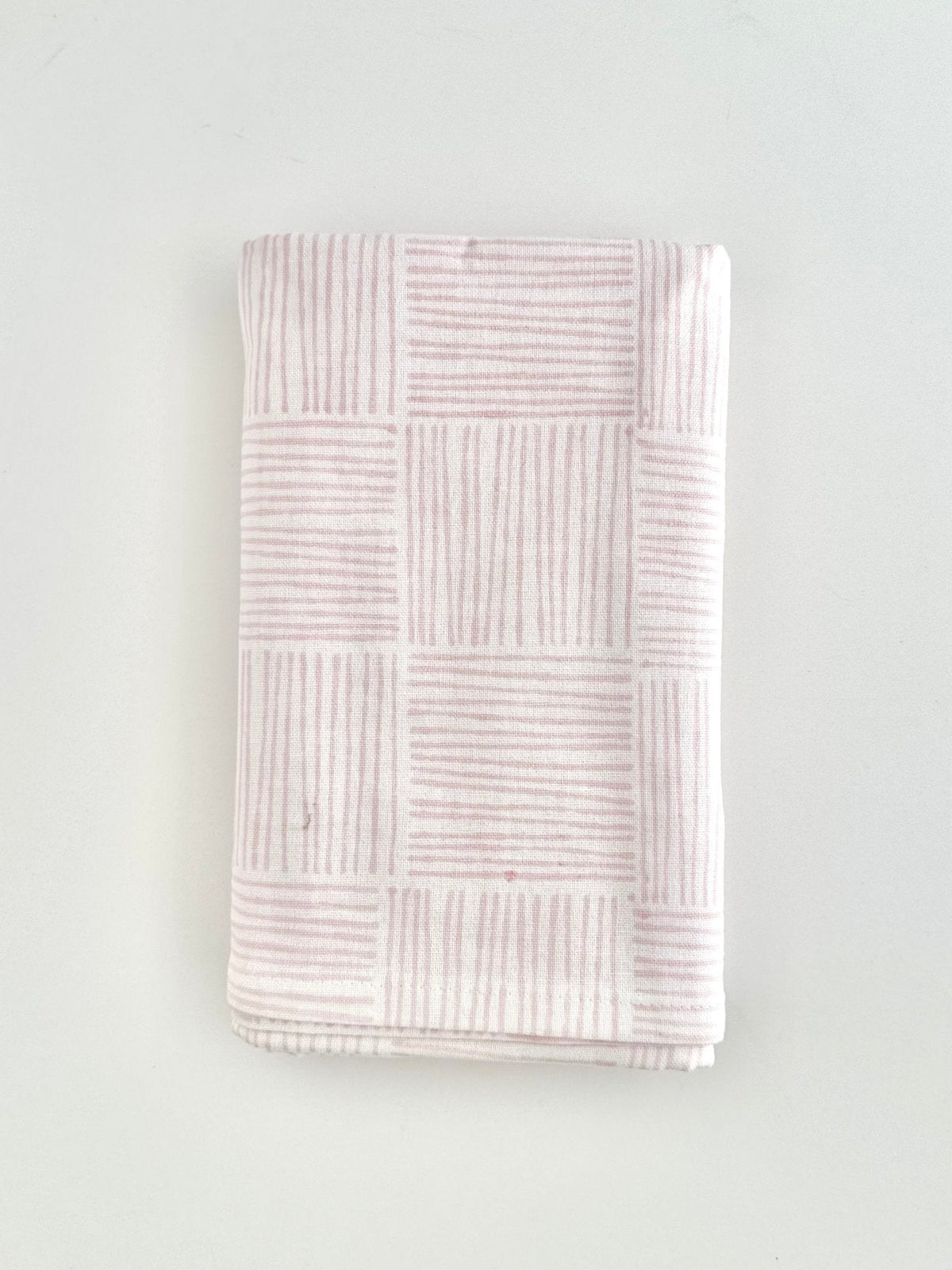 Table Throw - Stripe, Rose